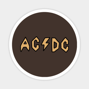 Butt-Head AC/DC - Brown Magnet
